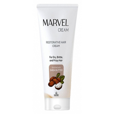 MARVEL RESTORATIVE HAIR CREAM ENRICHED WITH SHEA BUTTER FOR DRY, BRITTLE & FRIZZY HAIR 100 GM
